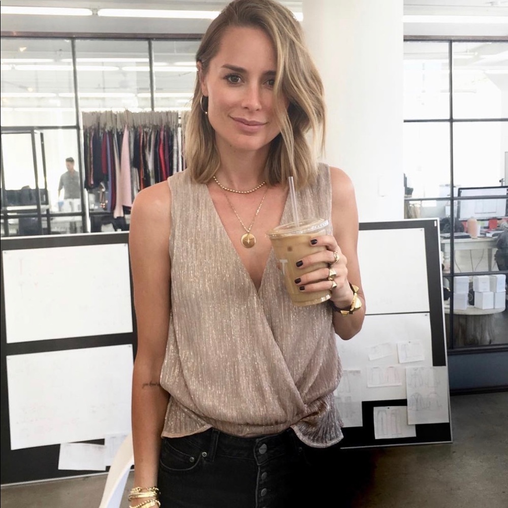 Anine Bing Sparkly blouse